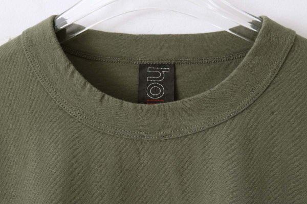 画像3: 30/-天竺 七分袖Tシャツ(6450:KH)