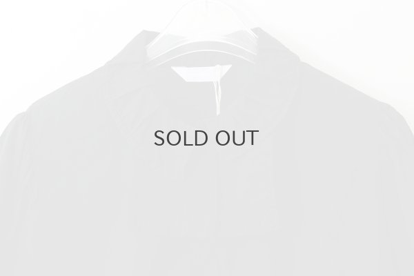 画像4: 80/1 ギンガム＆無地 BL リボン付 (BK)