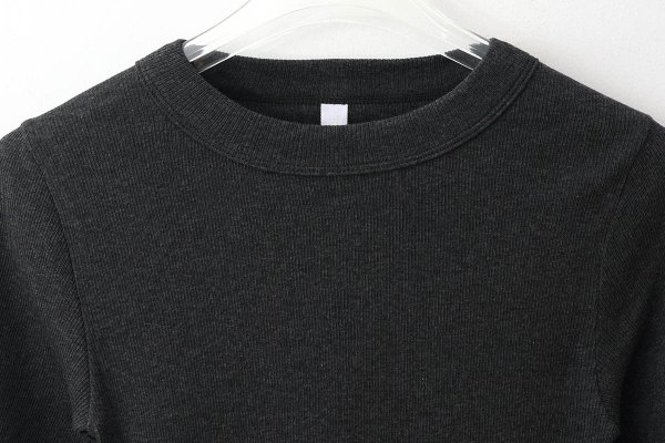 画像3: 40/- 丸胴テレコ 五分袖プルオーバー (6301:TDCH)