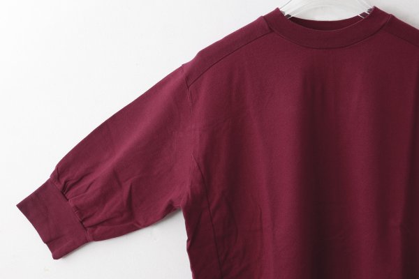 画像5:  40/2天竺 六分袖プルオーバー (6366:GP)