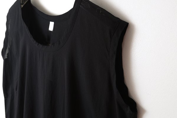 画像4: SALE25%OFF!! 80/1 無地 ノースリーブOP (242-1635:BK)