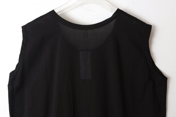 画像7: SALE25%OFF!! 80/1 無地 ノースリーブOP (242-1635:BK)