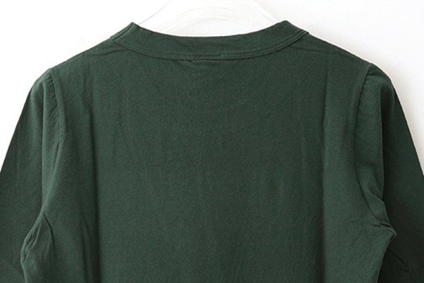 画像5: 30/-天竺 七分袖Tシャツ (6450:DGR)
