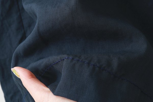 画像12: リネンバイオ半袖OP (251-1642:NV)