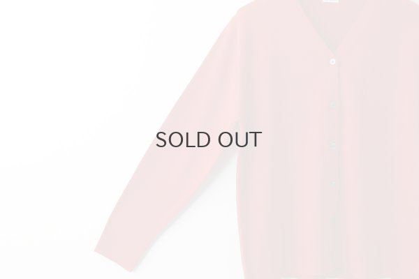 画像5: 梳毛12G カーディガン (252-7928:RD)