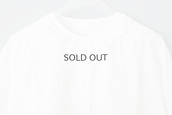 画像3: ハイカウントクロス フリルBL (252-5748:WH)