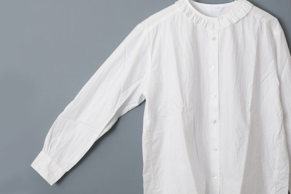 画像5: ハイカウントクロス フリルBL (252-5748:WH)