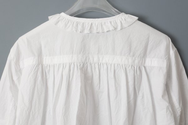 画像8: ハイカウントクロス フリルBL (252-5748:WH)