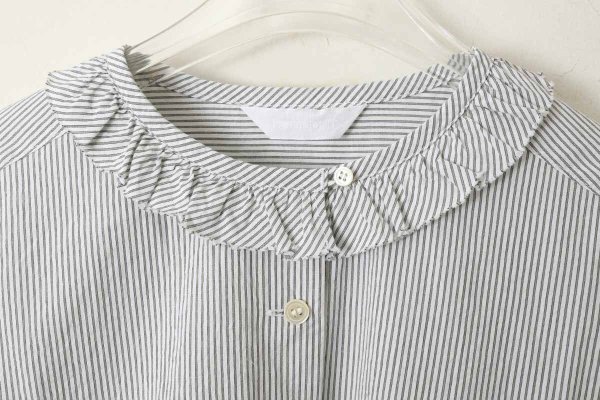 画像4: ハイカウントクロス フリルBL (252-5748:ST)