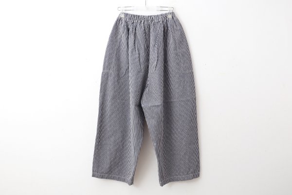 画像2: 10OZデニムギャザーPT (252-3383:ST)