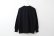 画像2: 30/1天竺 L/S 切替長袖 PO (6380:BK) (2)