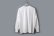 画像1: 30/1天竺 L/S 切替長袖 PO (6380:WH) (1)