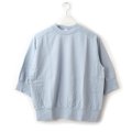  40/2天竺 六分袖プルオーバー (6366:IBL)