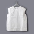 バルキーシーチング薄手ノースリーブBL (261-5751:WH)