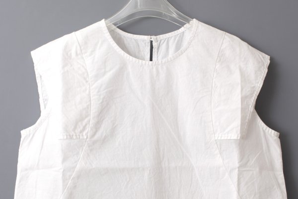 画像3: バルキーシーチング薄手ノースリーブBL (261-5751:WH)