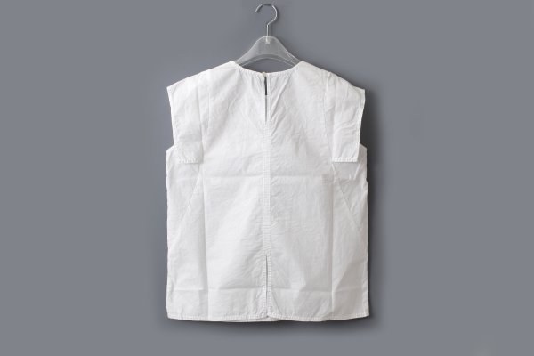 画像2: バルキーシーチング薄手ノースリーブBL (261-5751:WH)