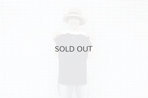 画像15: 30/-天竺 フレンチスリーブTシャツ (6906:NV)