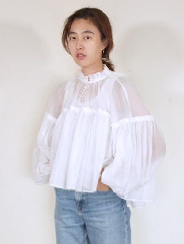 画像13: gather blouse (OWH)