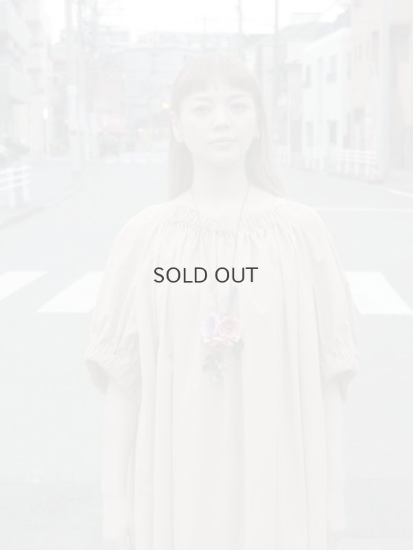 画像5: gathered smock dress (BG)