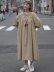 画像1: gathered smock dress (BG) (1)
