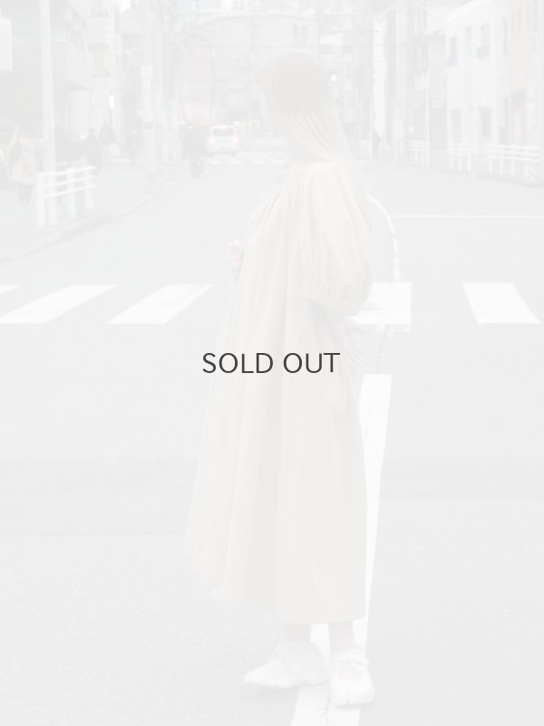 画像3: gathered smock dress (BG)