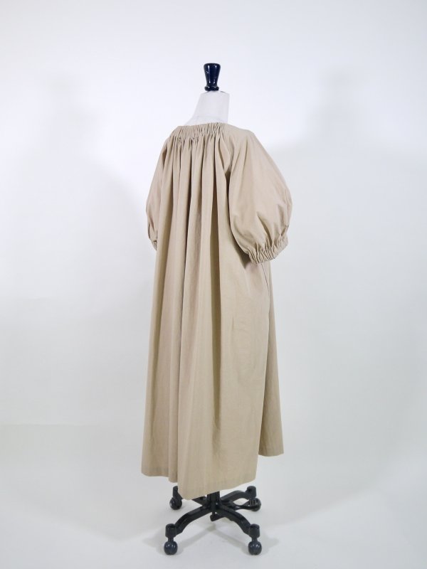 画像8: gathered smock dress (BG)