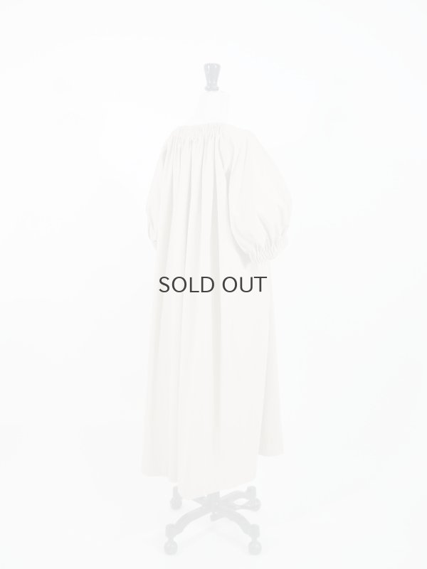 画像8: gathered smock dress (BG)