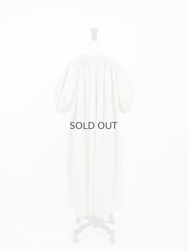 画像9: gathered smock dress (BG)