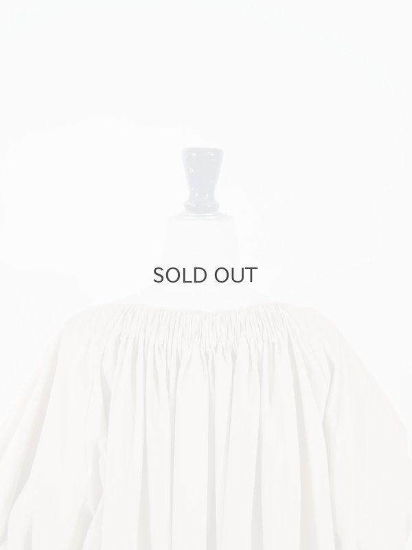 画像10: gathered smock dress (BG)