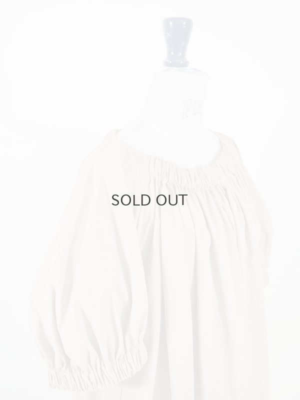 画像11: gathered smock dress (BG)