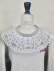 画像6: FOR LOVE lace collar sweatshirt  (MGY) (6)