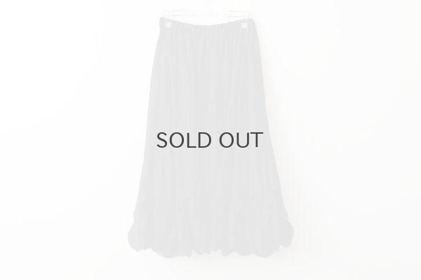 画像2: cotton chiffon skirt (BK)