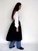 画像20: cotton silk lawn suspender skirt (BK)