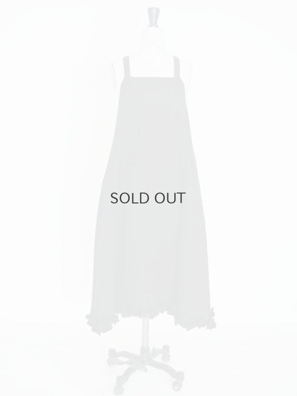画像2: apron dress (BK)