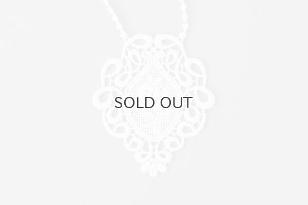 画像8: 別注!! lace necklace (BK:TypeB)