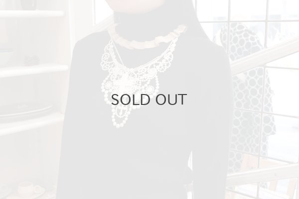 画像14: 別注!! lace necklace (BK:TypeB)