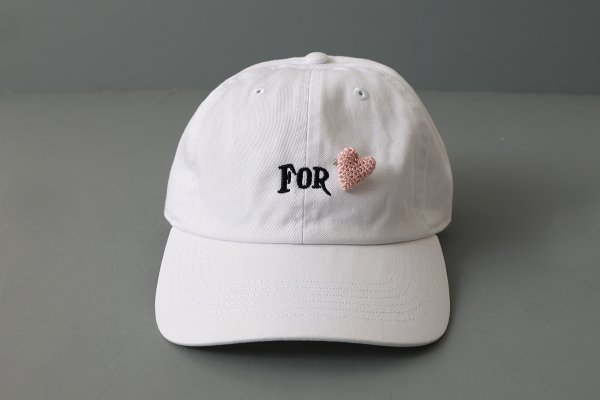 画像2: 別注!! FOR LOVE CAP (WH)