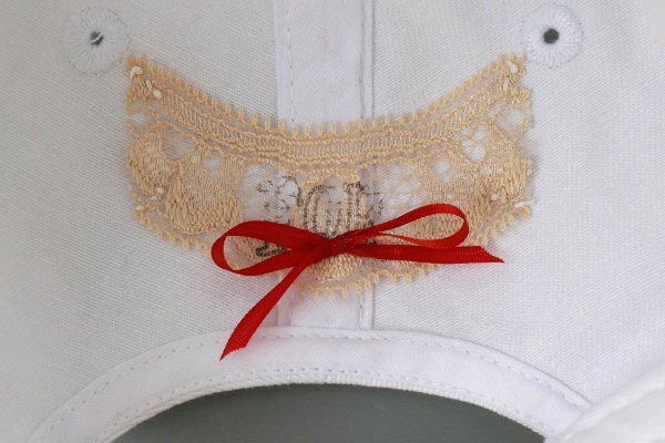 画像11: FOR Love cap w/Heart brooch (WH)