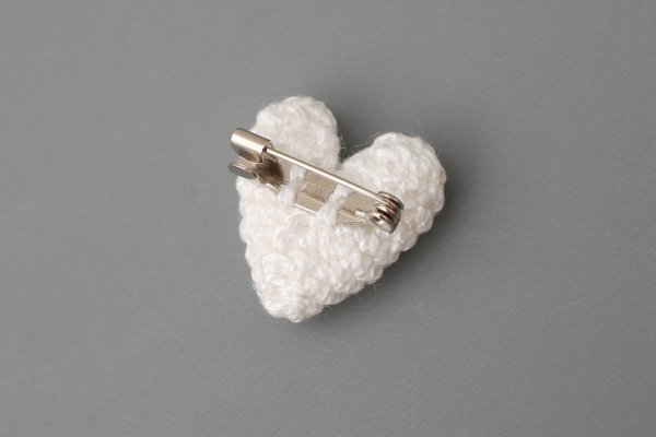 画像13: FOR Love cap w/Heart brooch (WH)