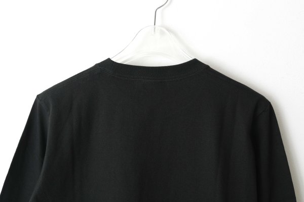 画像7: long sleeve T-shirt w/Heart brooch (BK)