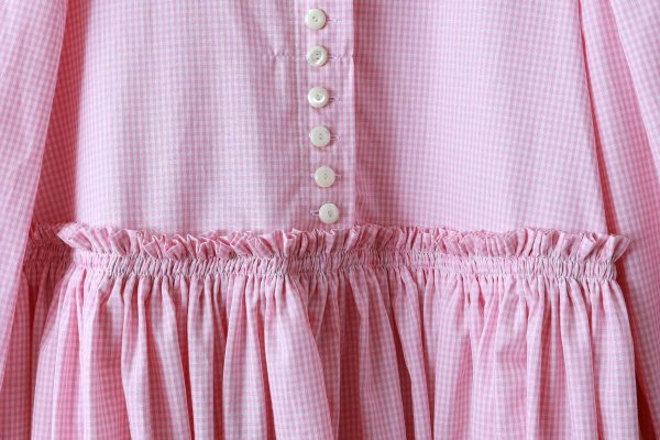 画像8: 別注!! gingham check dress (PK)