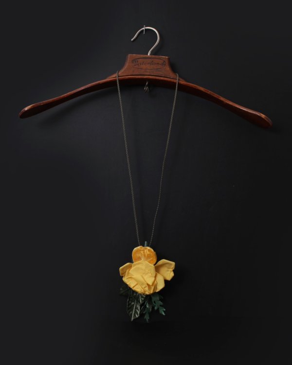 画像8: rose corsage pendant (YW)