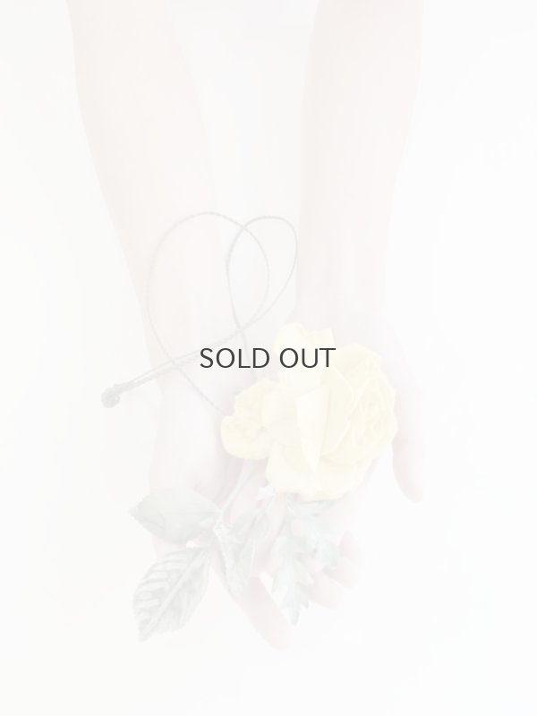 画像1: rose corsage pendant (YW)