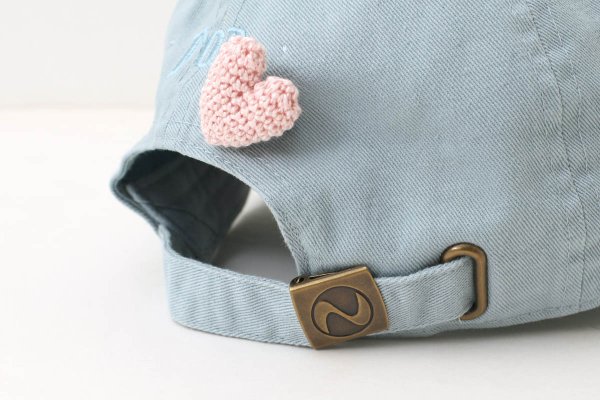 画像9: FOR LOVE CAP w/pink heart brooch (MT)