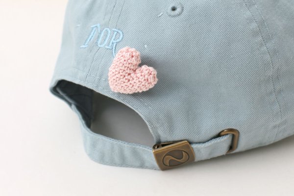 画像8: FOR LOVE CAP w/pink heart brooch (MT)