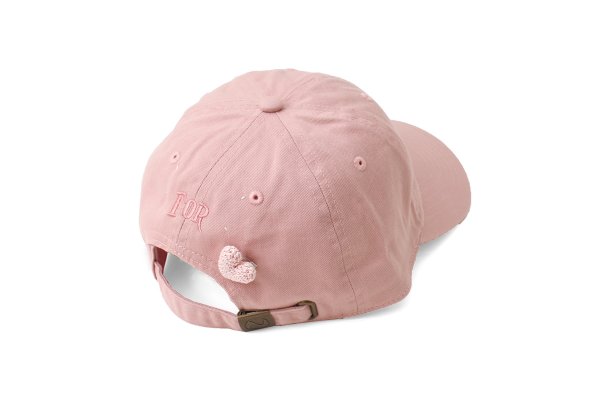 画像1: FOR LOVE CAP w/pink heart brooch (PK)