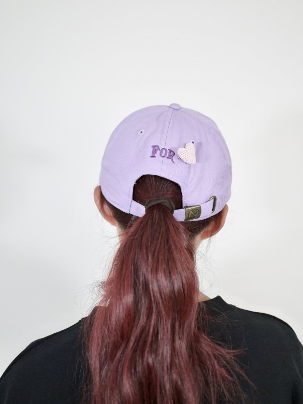 画像13: FOR LOVE CAP w/pink heart brooch (LIL)