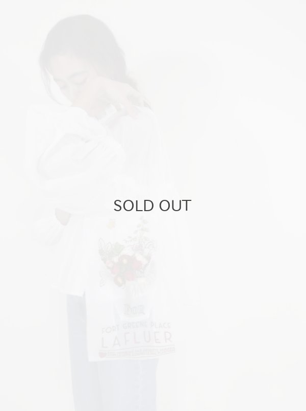 画像2: BRIGITTE TANAKA × FOR flowers of romance Florist Organza Bag (WH)