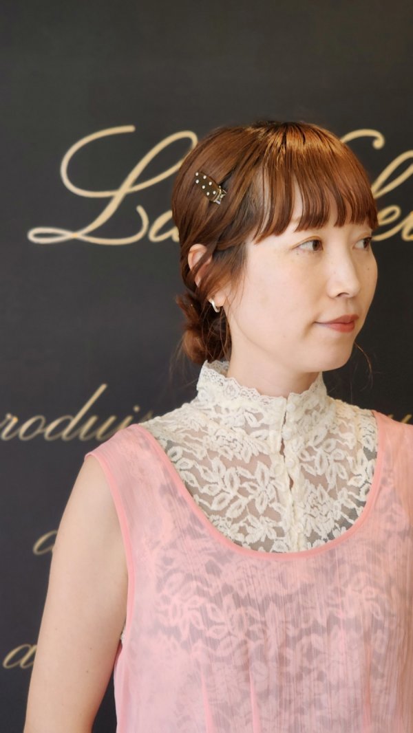 画像14: wrinkle silk top (PK)
