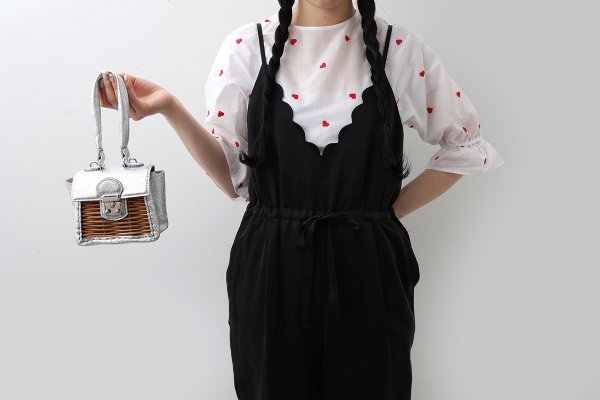 画像17: 別注!! Powder satin オールインワン (BK)